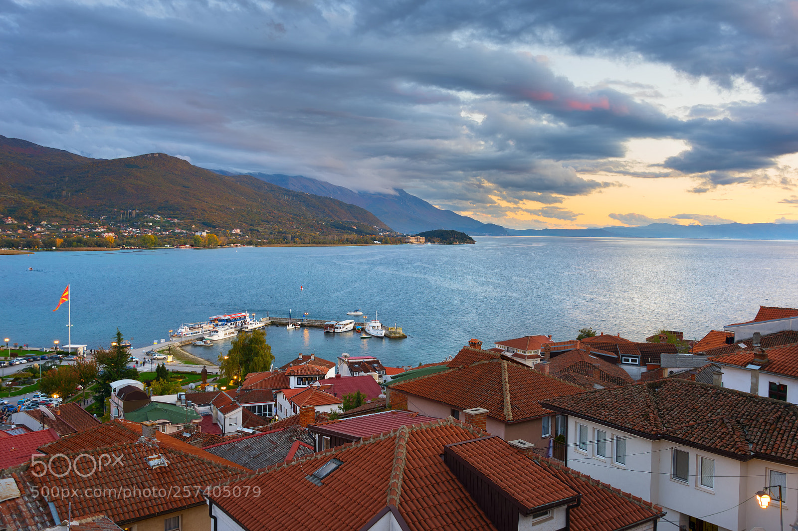 Nikon Df sample photo. Ohrid lake old town photography