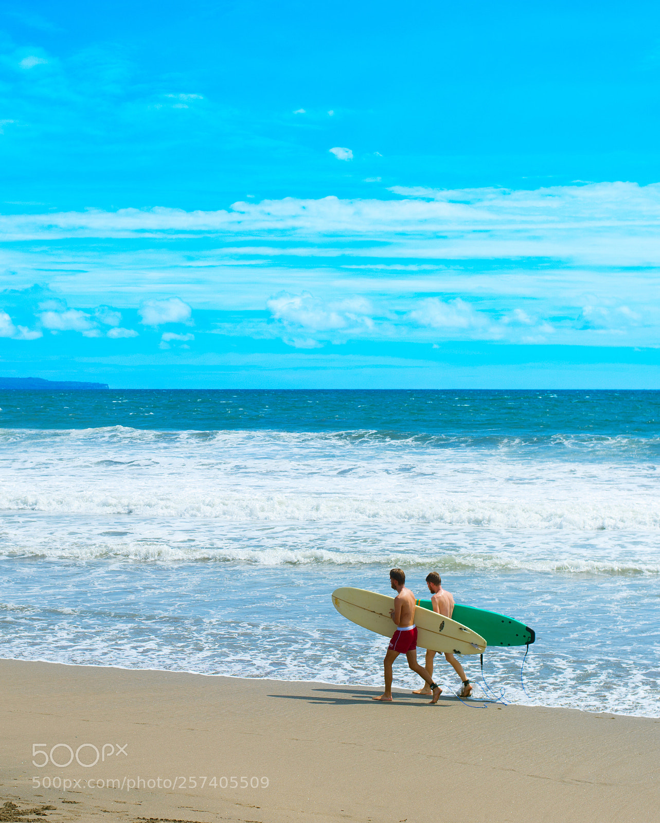 Nikon Df sample photo. Two surfers on ocean photography
