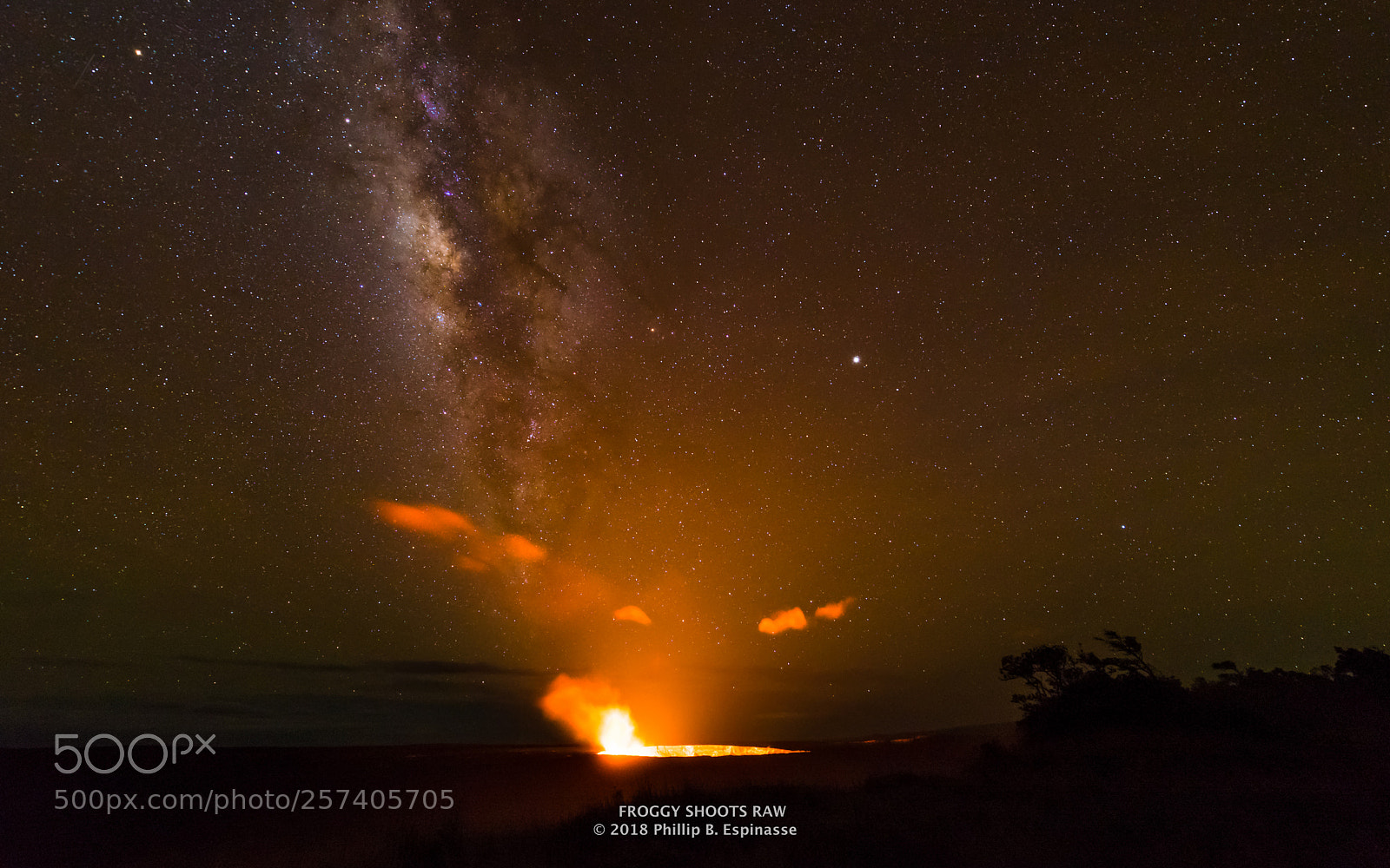 Nikon D750 sample photo. Volcano glow paints the photography