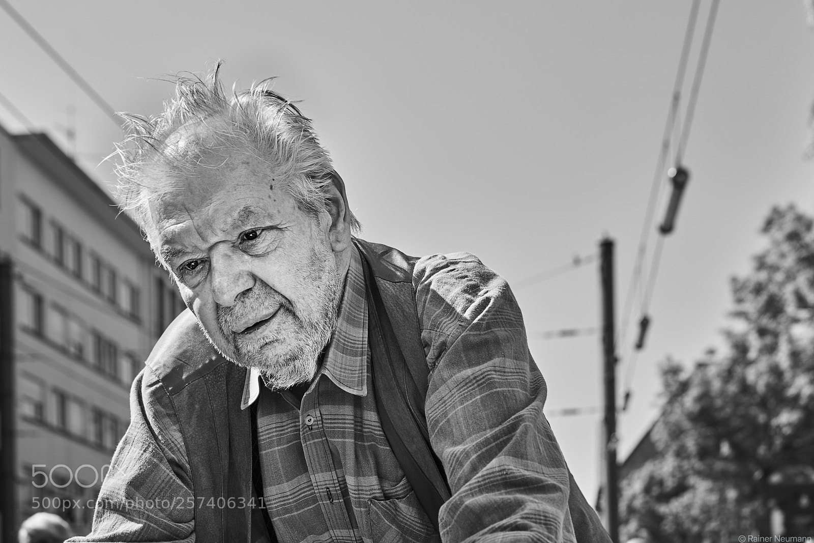 Sony a7R II sample photo. Mann 592 b&w photography
