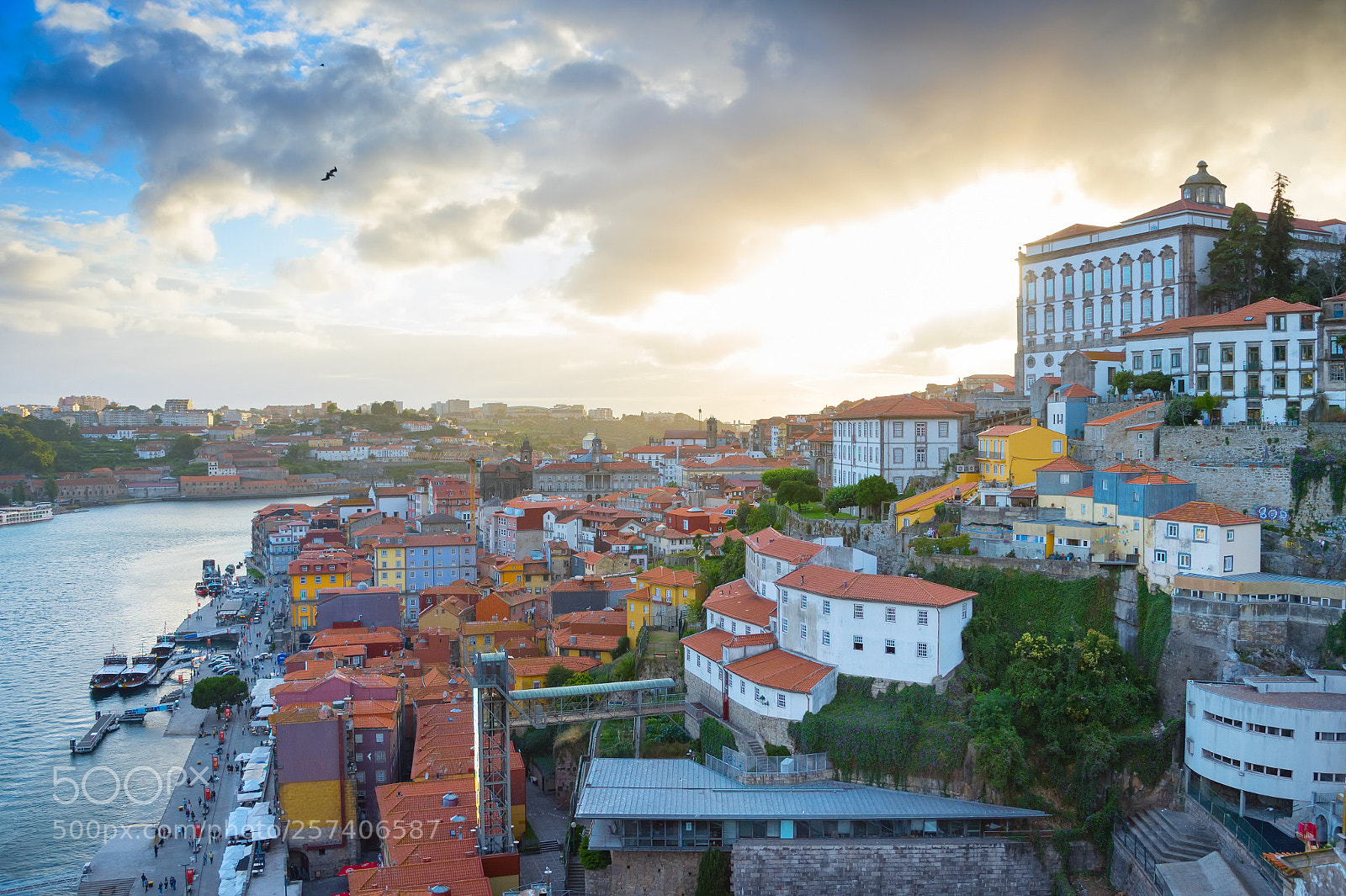 Nikon Df sample photo. Old town of porto photography