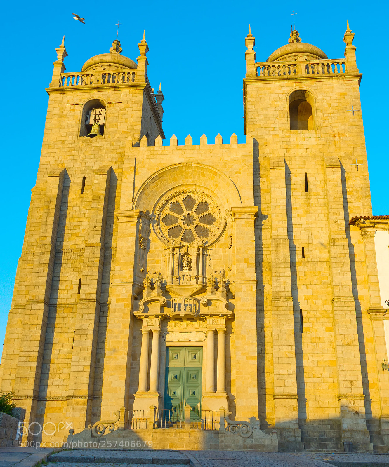 Nikon Df sample photo. Porto cathedral at sunset photography
