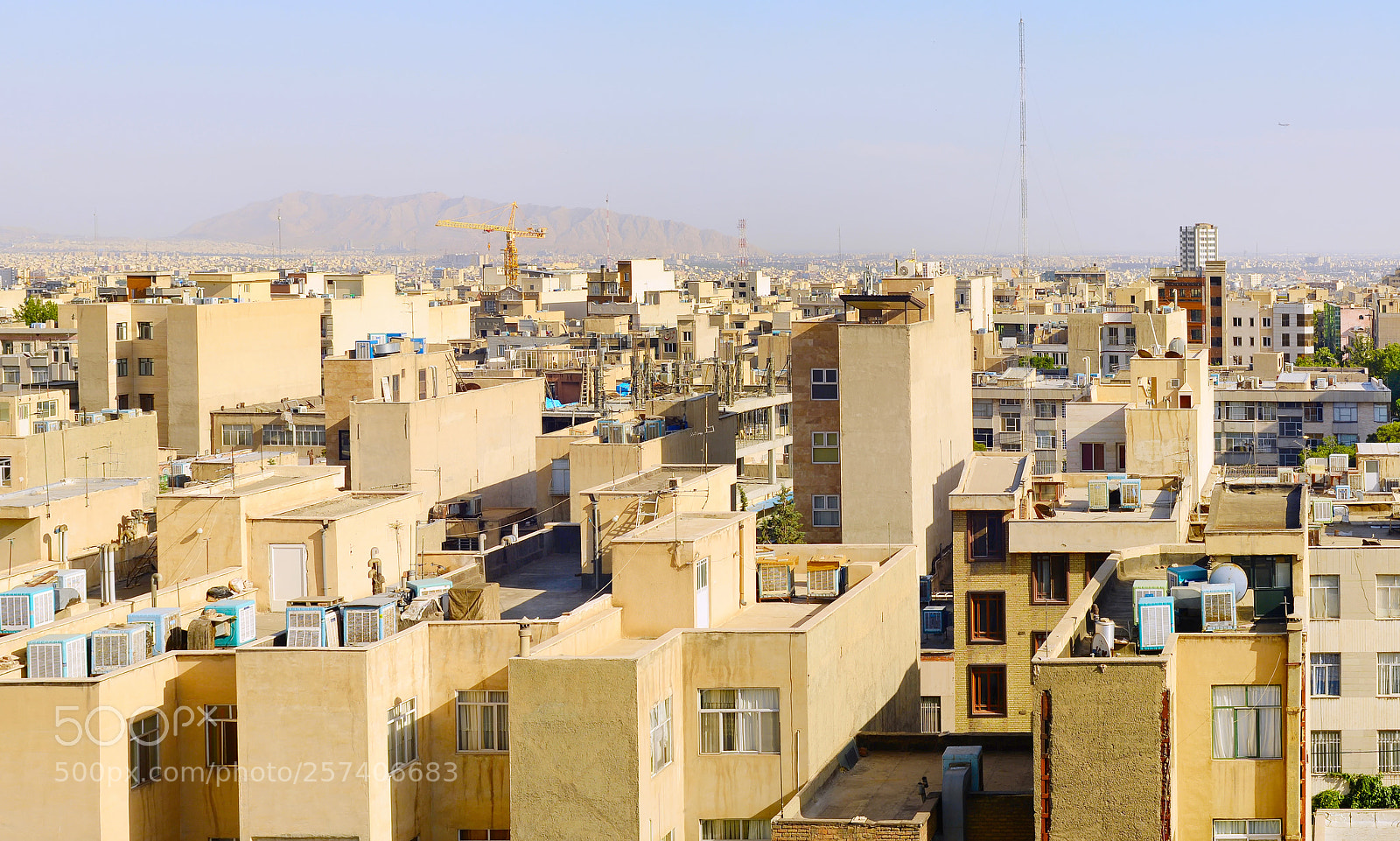 Nikon Df sample photo. Tehran skyline, iran photography