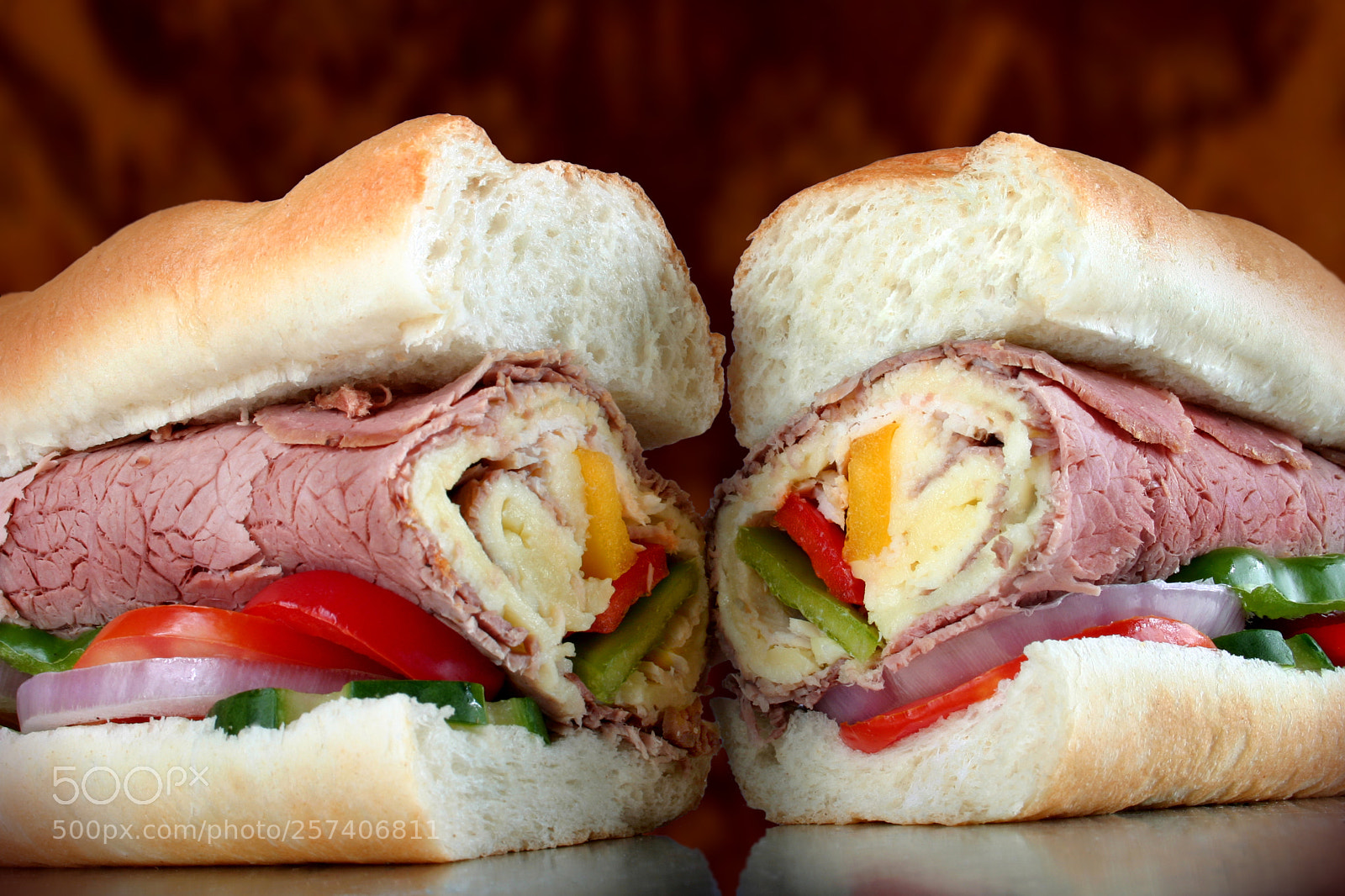 Canon EOS 300D (EOS Digital Rebel / EOS Kiss Digital) sample photo. Roast beef sandwich photography