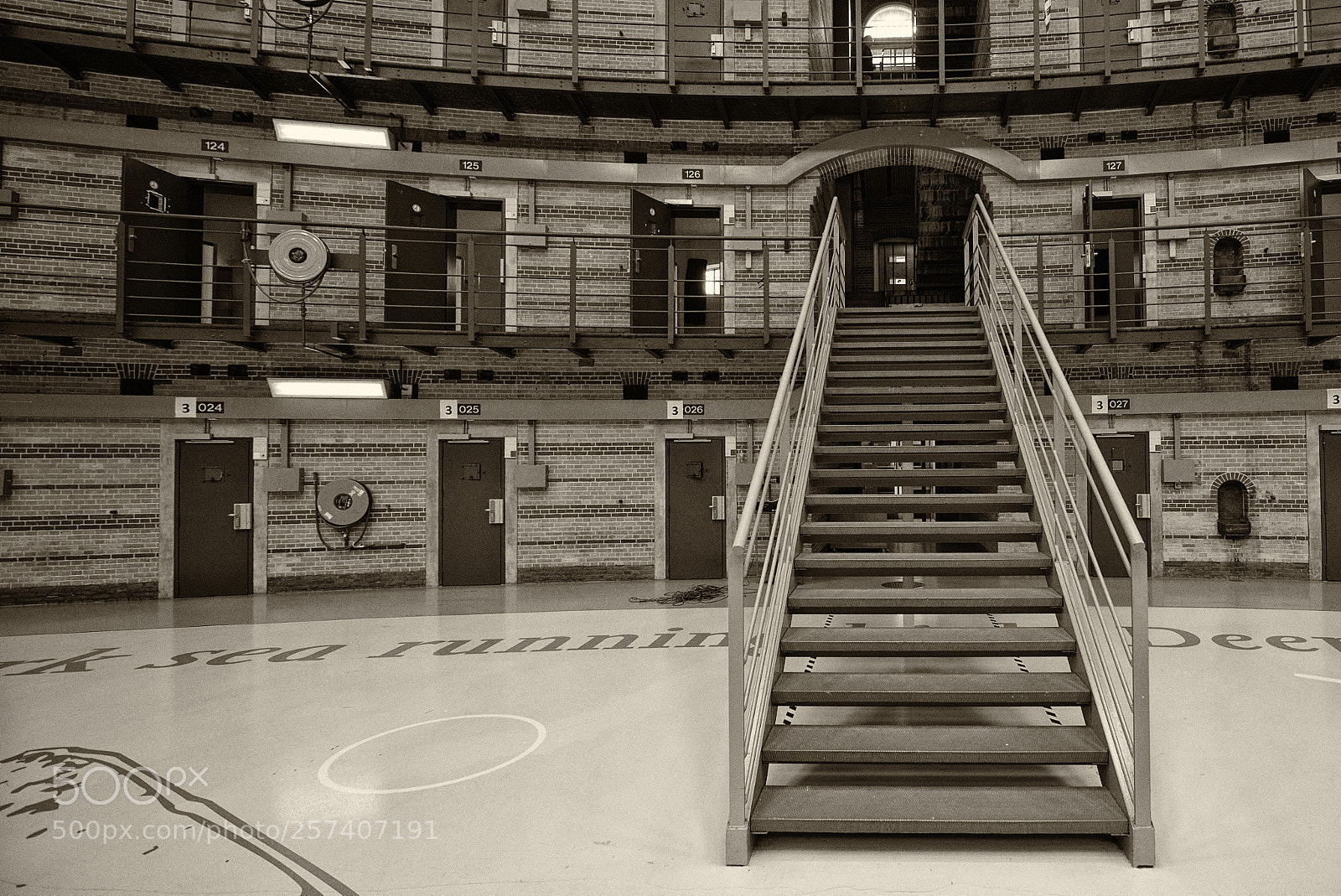 Nikon D750 sample photo. Prison building photography
