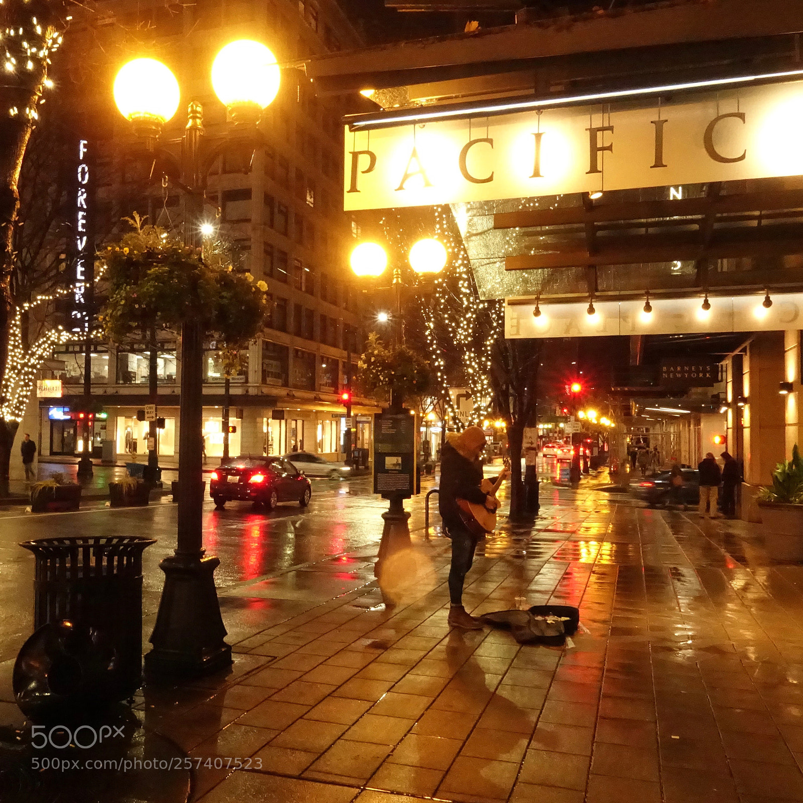 Sony Cyber-shot DSC-RX100 IV sample photo. Night at seattle photography