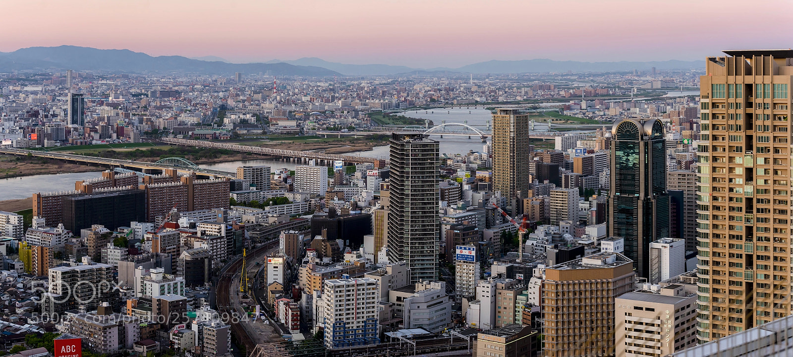 Nikon D610 sample photo. Osaka city views photography