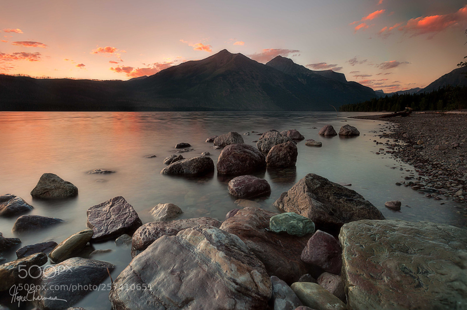 Canon EOS 6D sample photo. Lake macdonald, glacier np photography