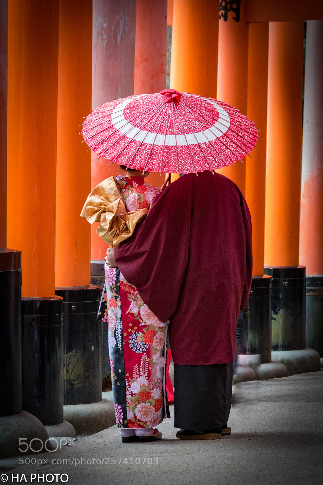 Nikon D7500 sample photo. Inari couple photography