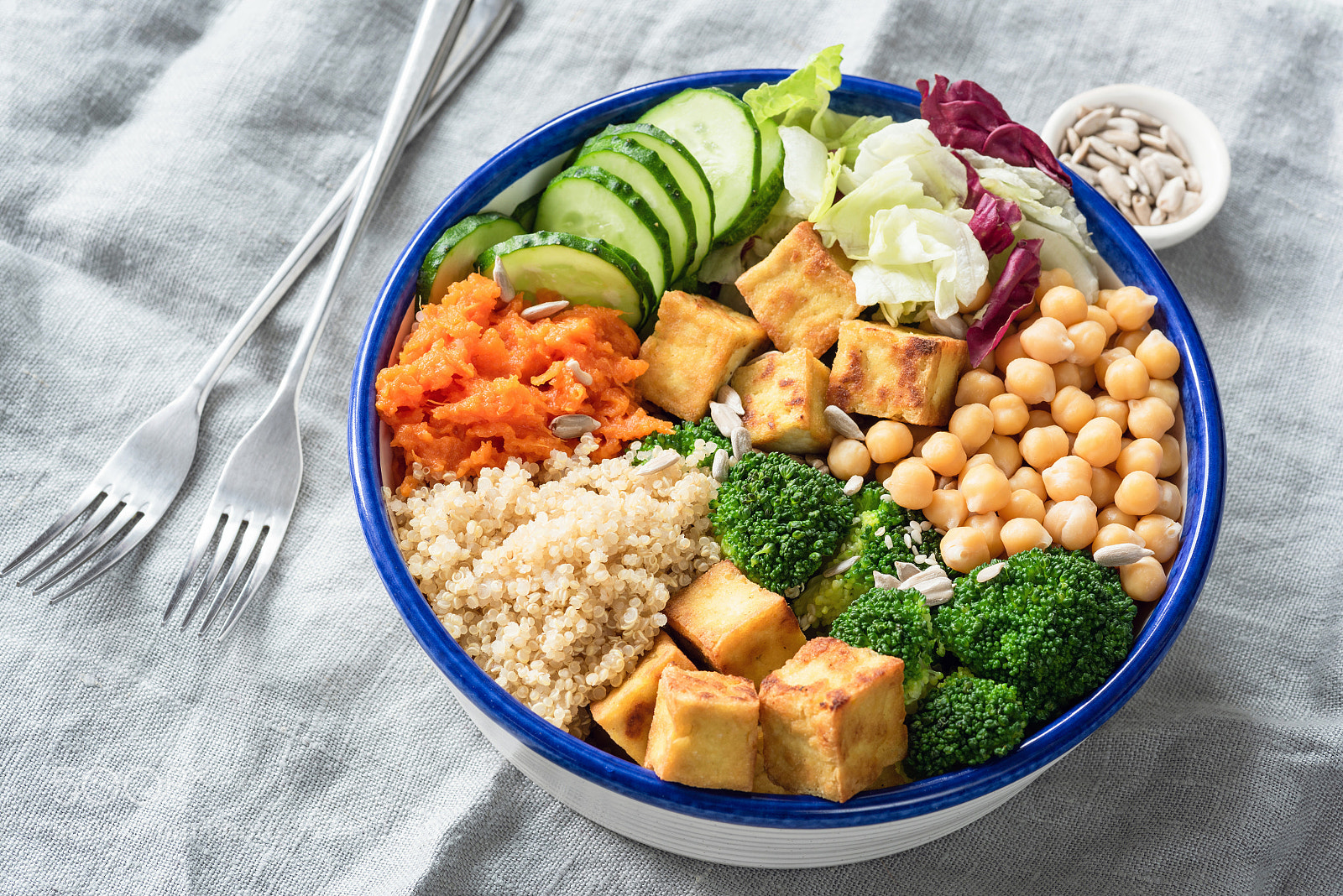 Nikon D810 sample photo. Nourishing buddha bowl with photography