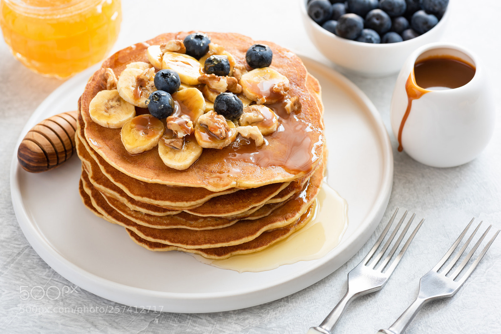 Nikon D810 sample photo. Stack of pancakes with photography