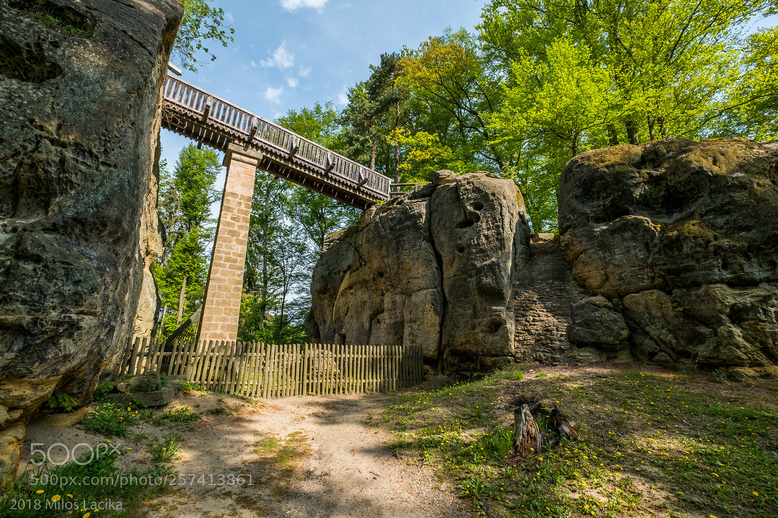 Fujifilm X-Pro2 sample photo. Path to castle kokorin photography