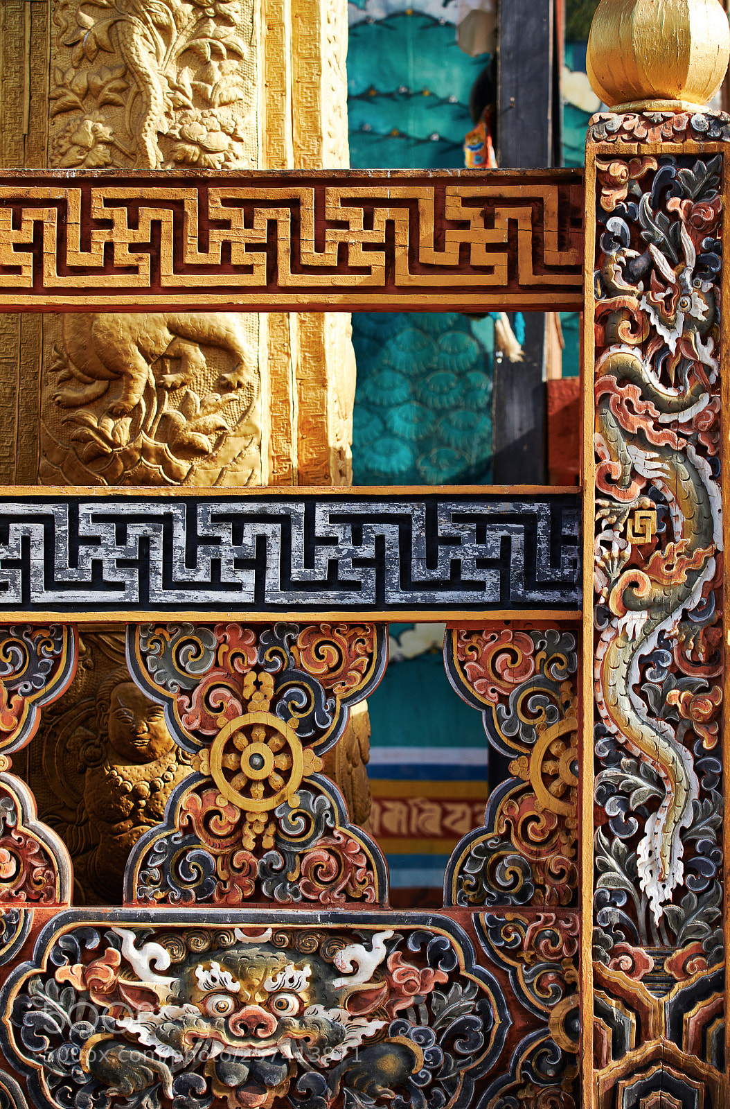 Canon EOS 5D Mark IV sample photo. Bhutan buddhist art at photography