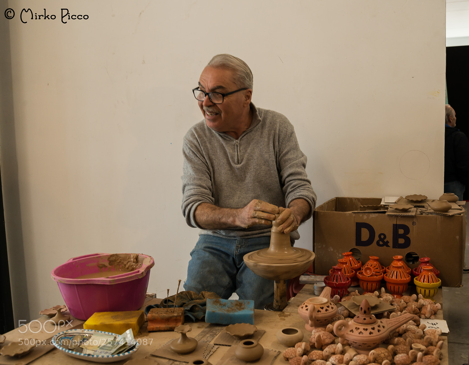 Nikon D610 sample photo. Il vasaio photography