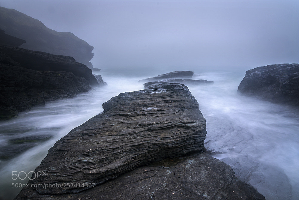 Nikon D7200 sample photo. Trebarwith strand, england photography