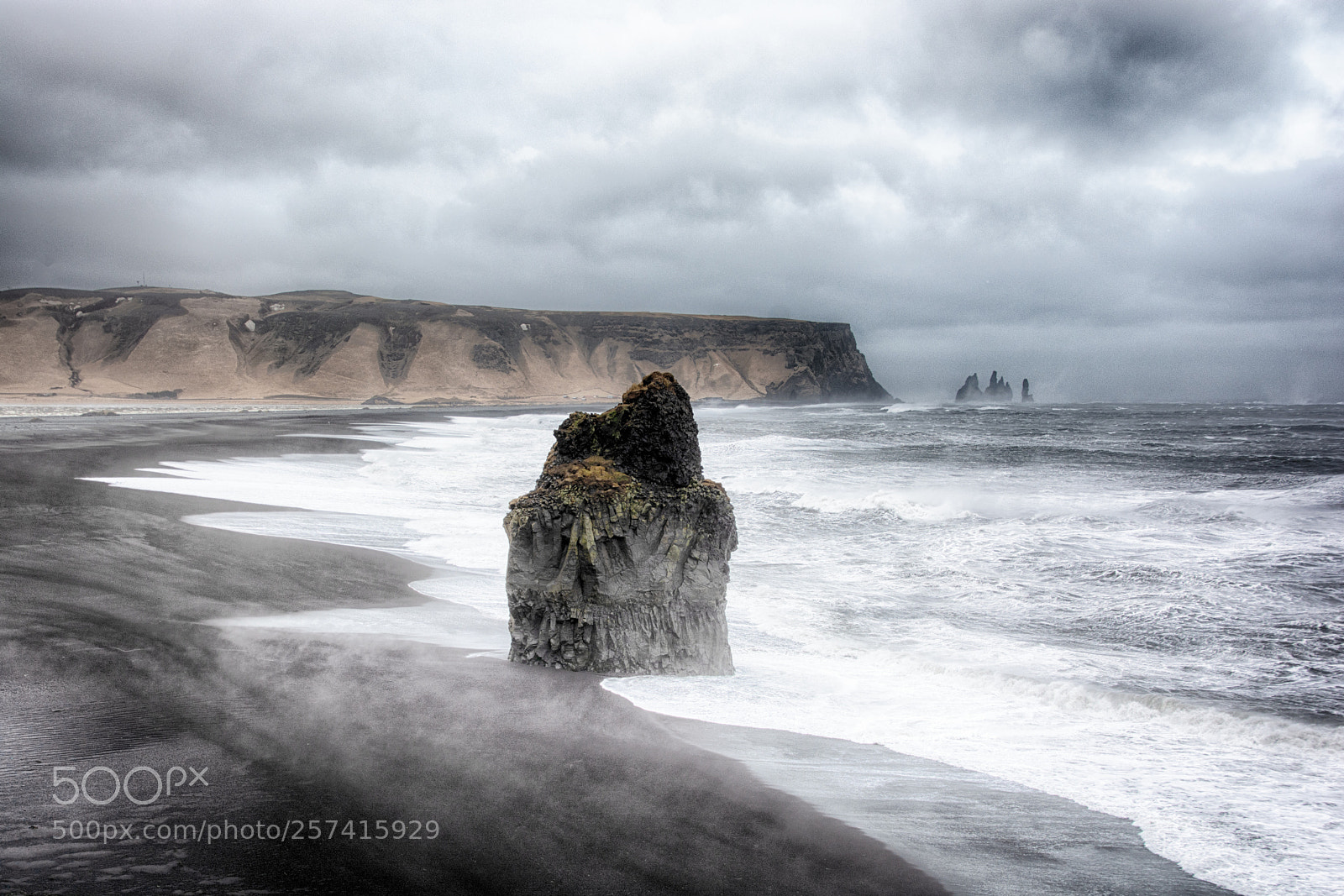 Nikon D7100 sample photo. Reynisfjara black beach photography
