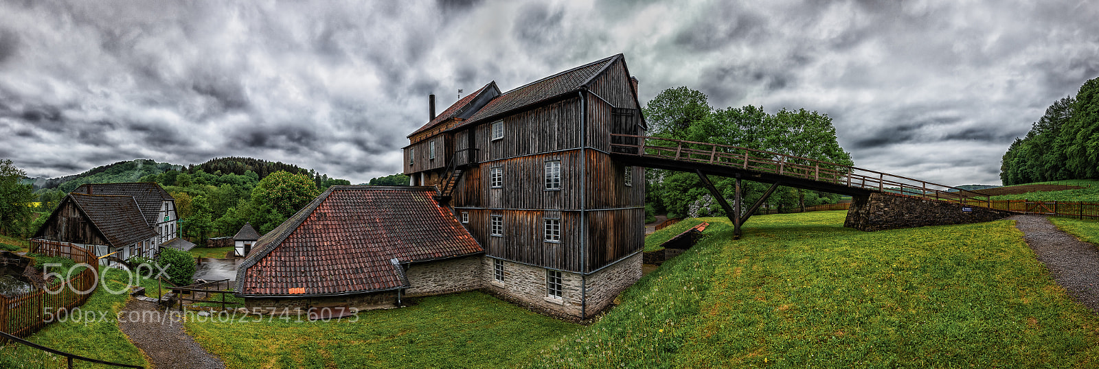 Nikon D810 sample photo. Panorama luisenhütte photography