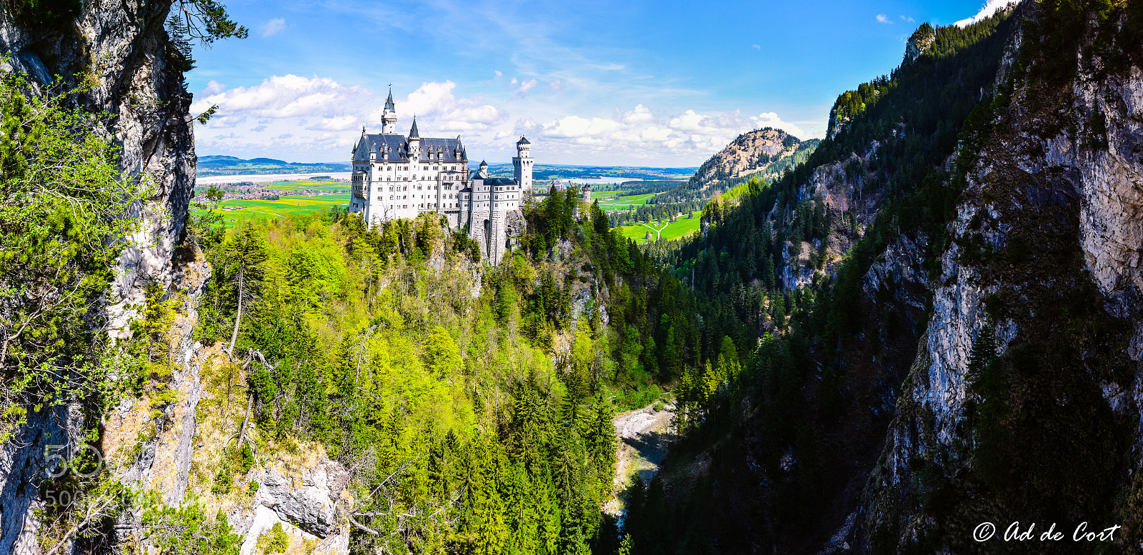 Nikon D5300 sample photo. Neuschwanstein castle photography