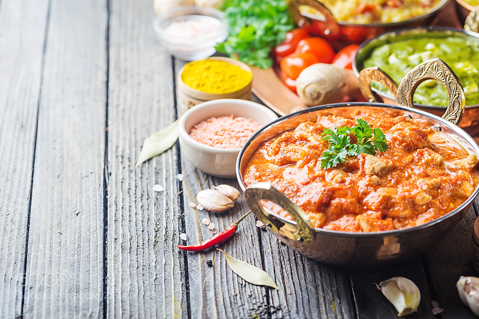 Canon EOS 6D sample photo. Assorted indian food photography