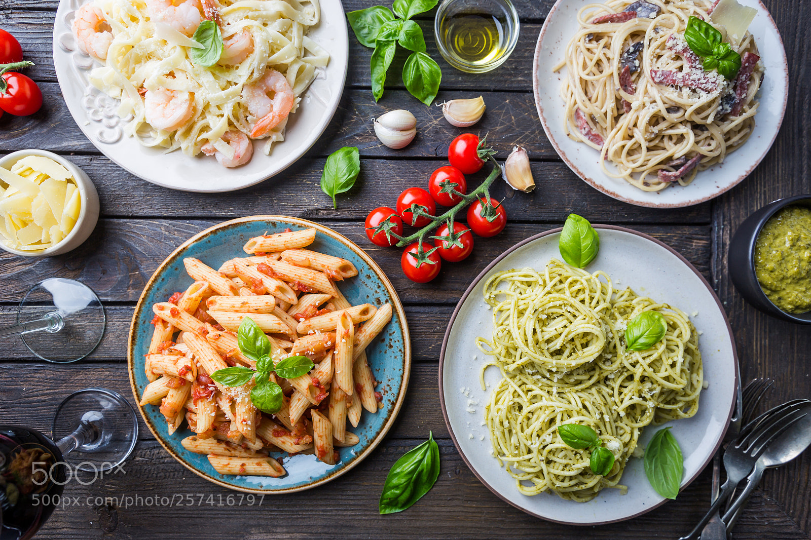 Canon EOS 6D sample photo. Pasta with different kinds photography