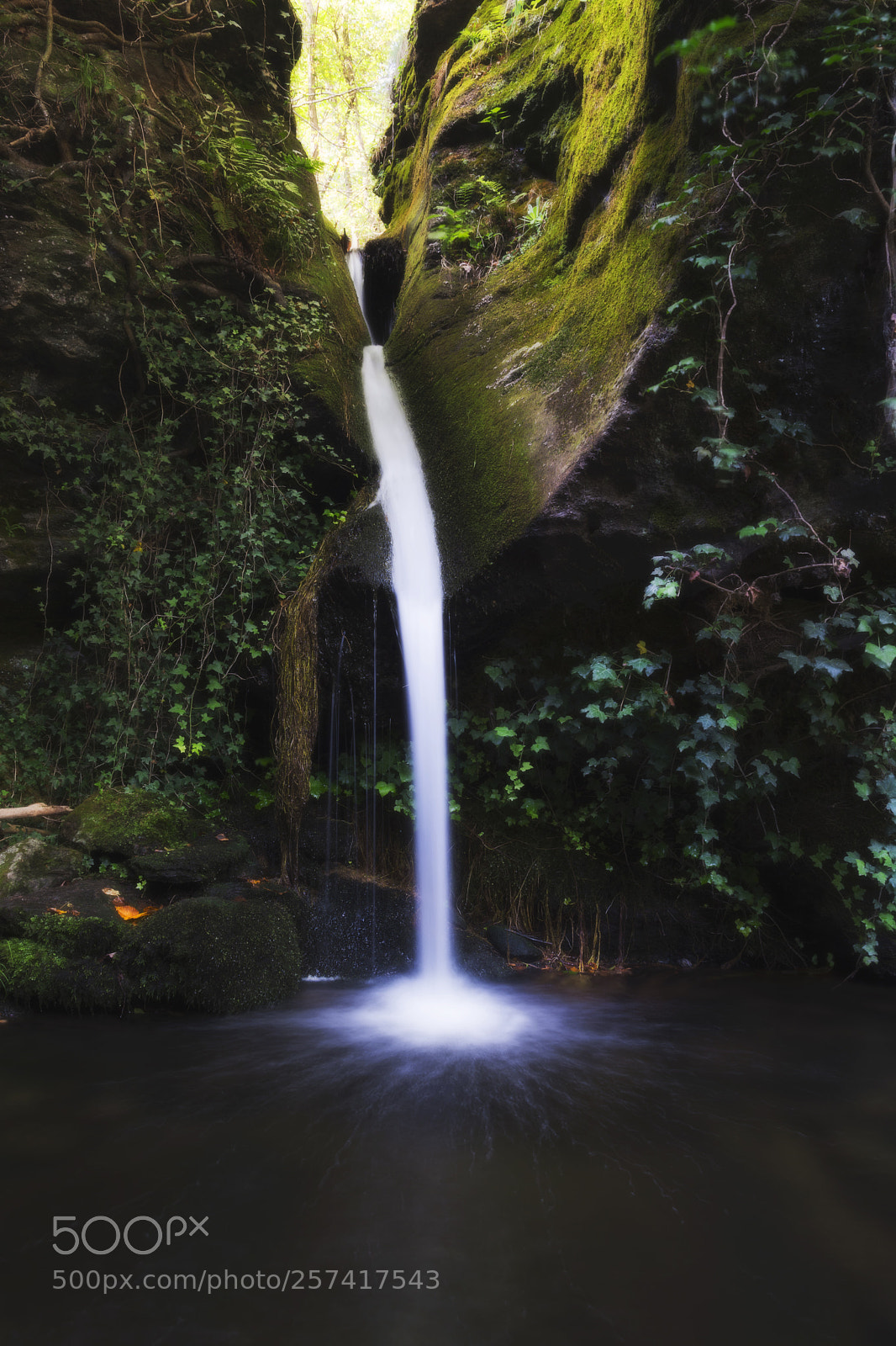 Nikon D7100 sample photo. Little waterfall photography