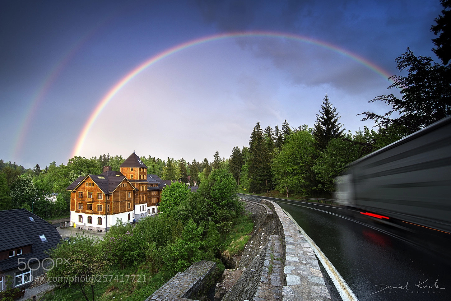 Nikon D610 sample photo. The rainbow road photography