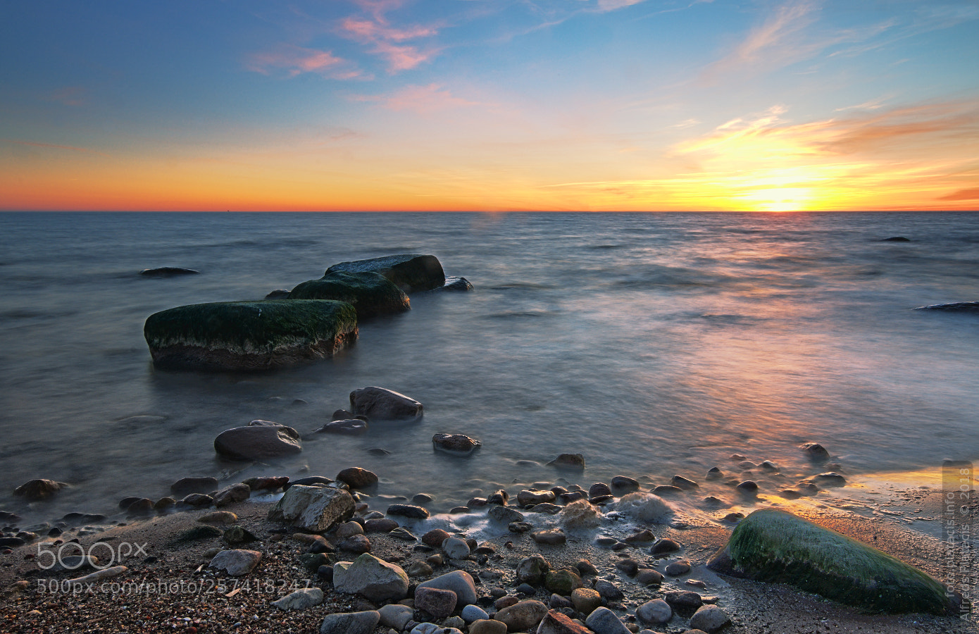 Nikon D300 sample photo. Three sea stones photography