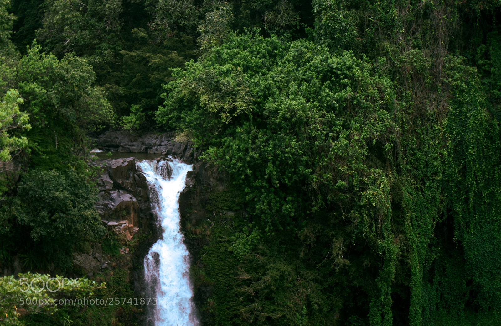 Sony a6300 sample photo. Makahiku falls #1 photography