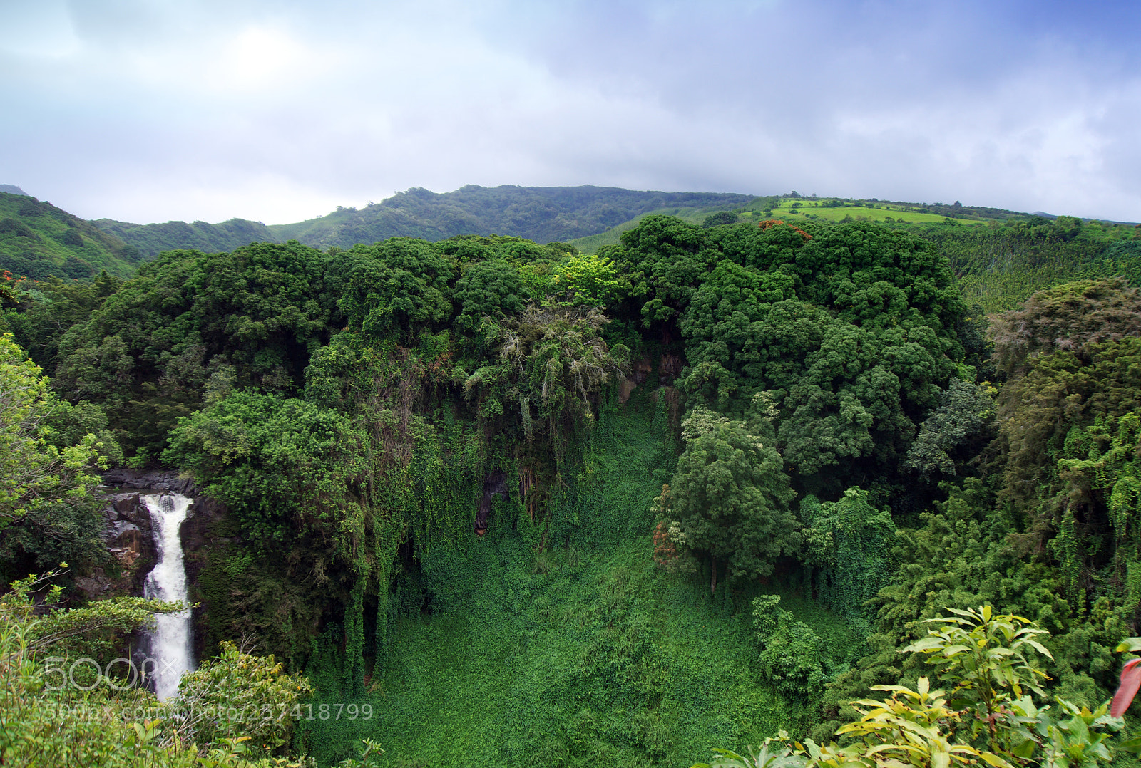 Sony a6300 sample photo. Makahiku falls #2 photography