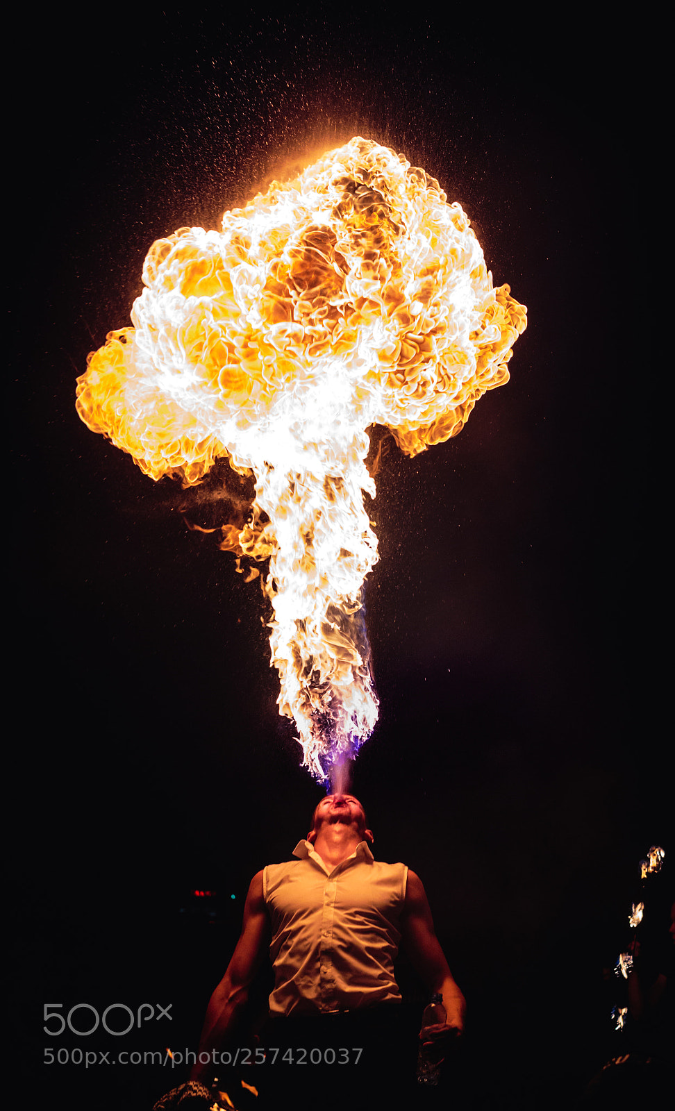 Canon EOS 700D (EOS Rebel T5i / EOS Kiss X7i) sample photo. Fire breather photography