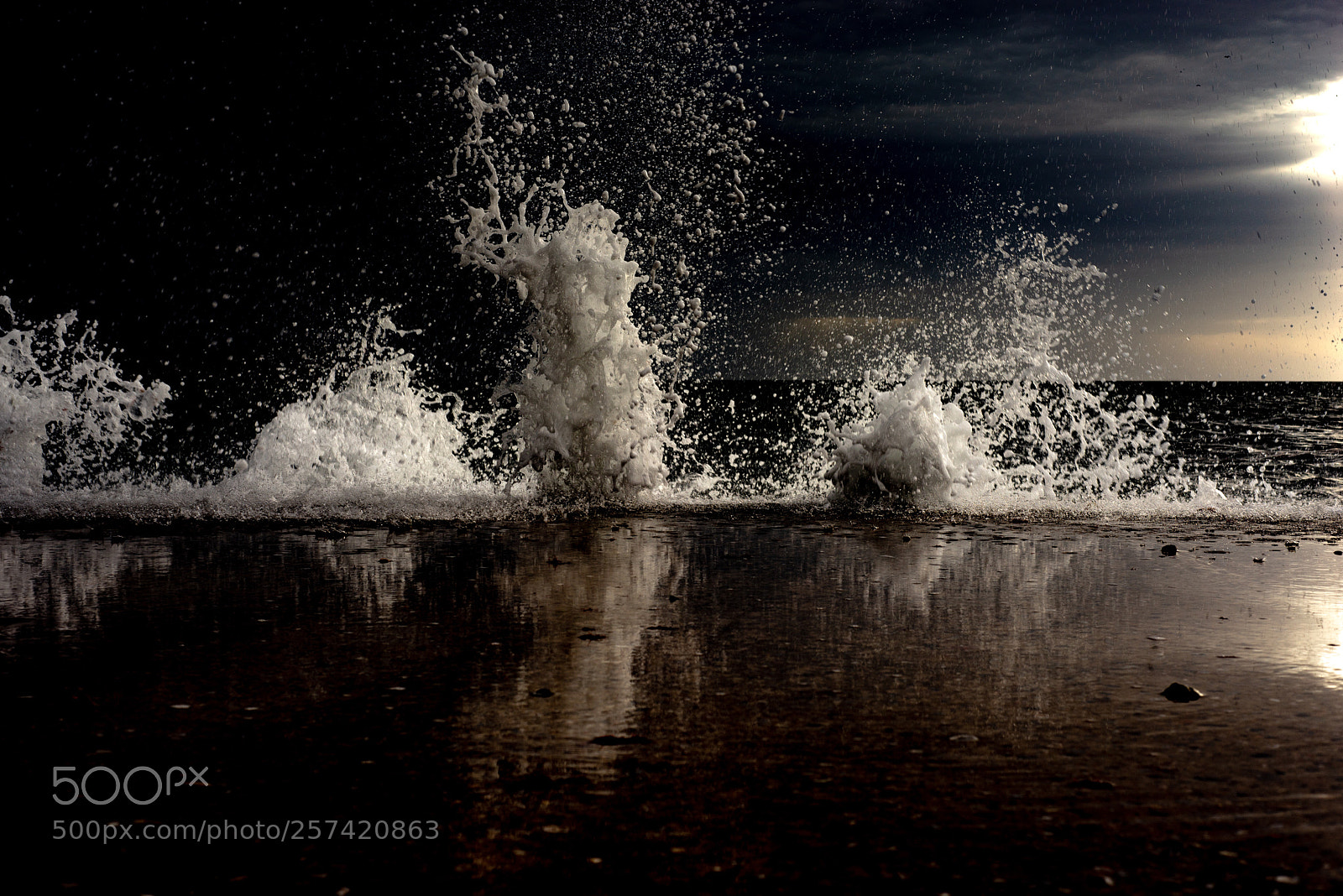 Nikon D610 sample photo. Salt in motion  photography