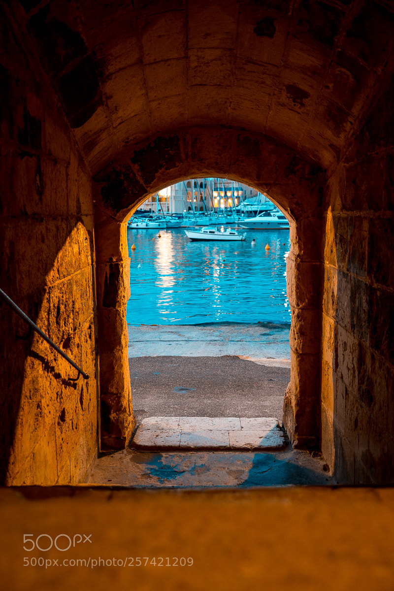 Canon EOS 6D sample photo. Arch and sea photography