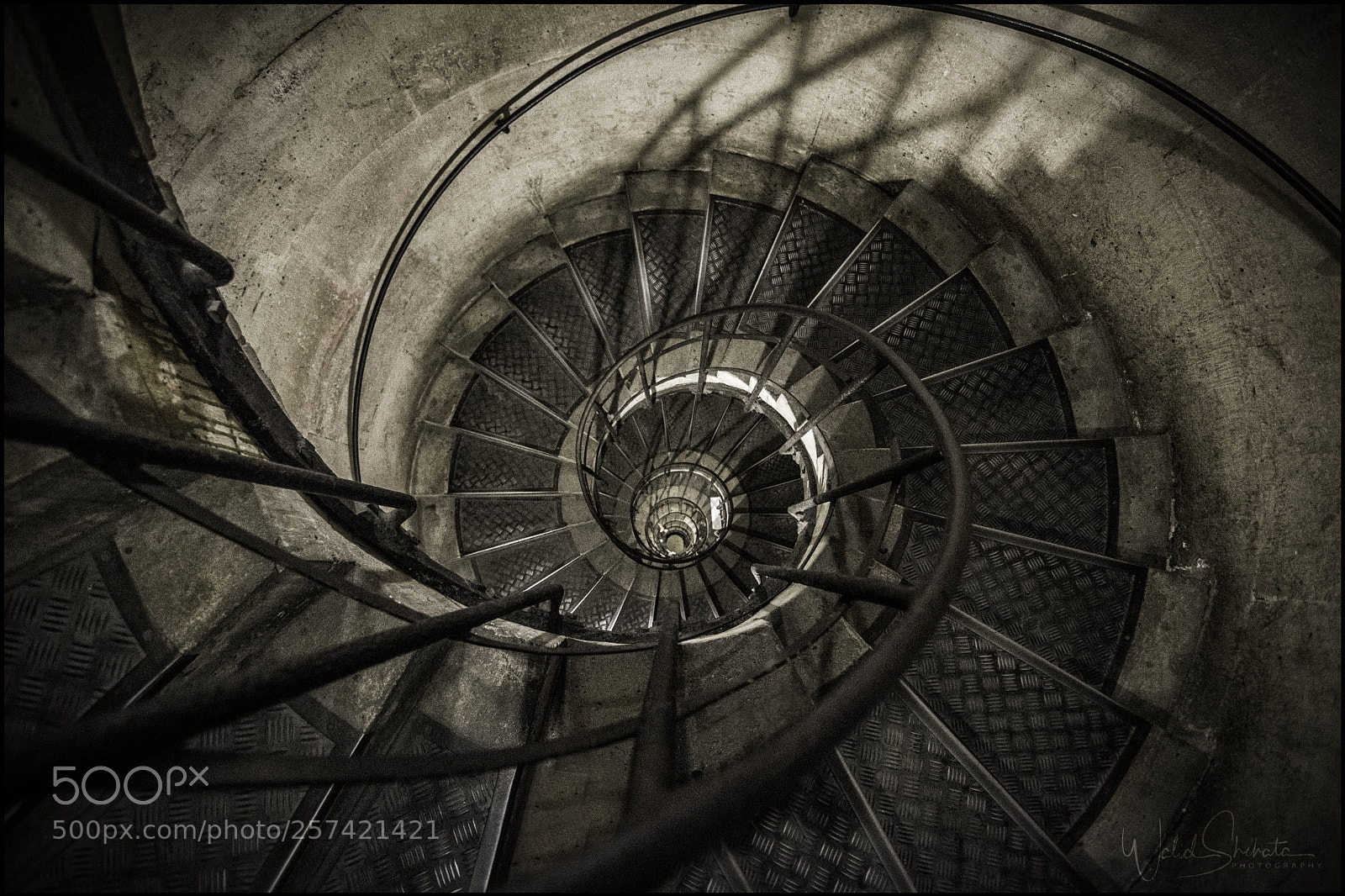 Nikon D5500 sample photo. Staircase in paris photography
