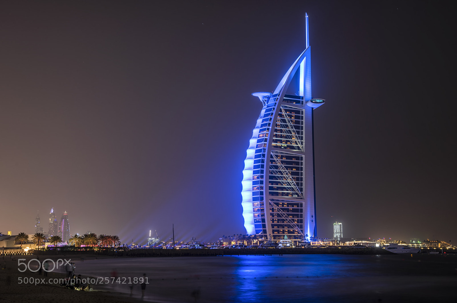 Nikon D810 sample photo. Burj al arab dubai photography