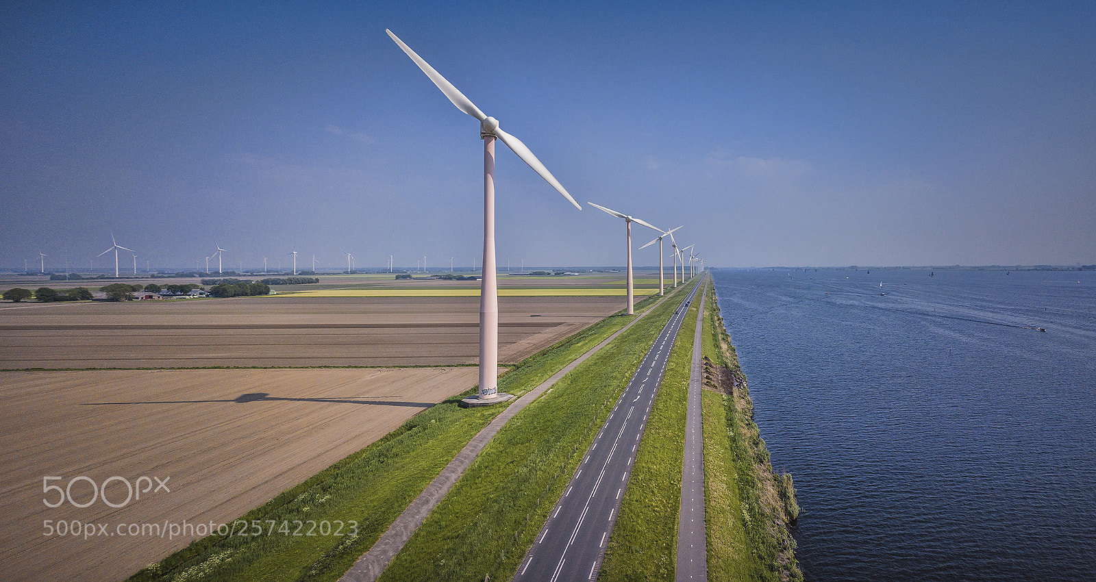 DJI FC220 sample photo. Gooimeerdijk-west photography