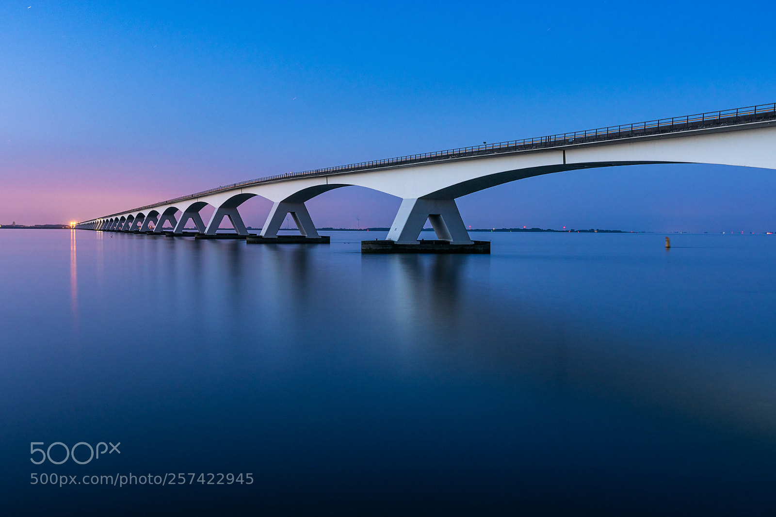 Sony ILCA-77M2 sample photo. Zeeland bridge at night photography