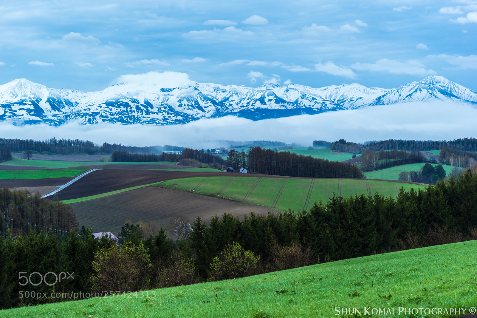 Sony a7 sample photo. 4:30 am at biei photography