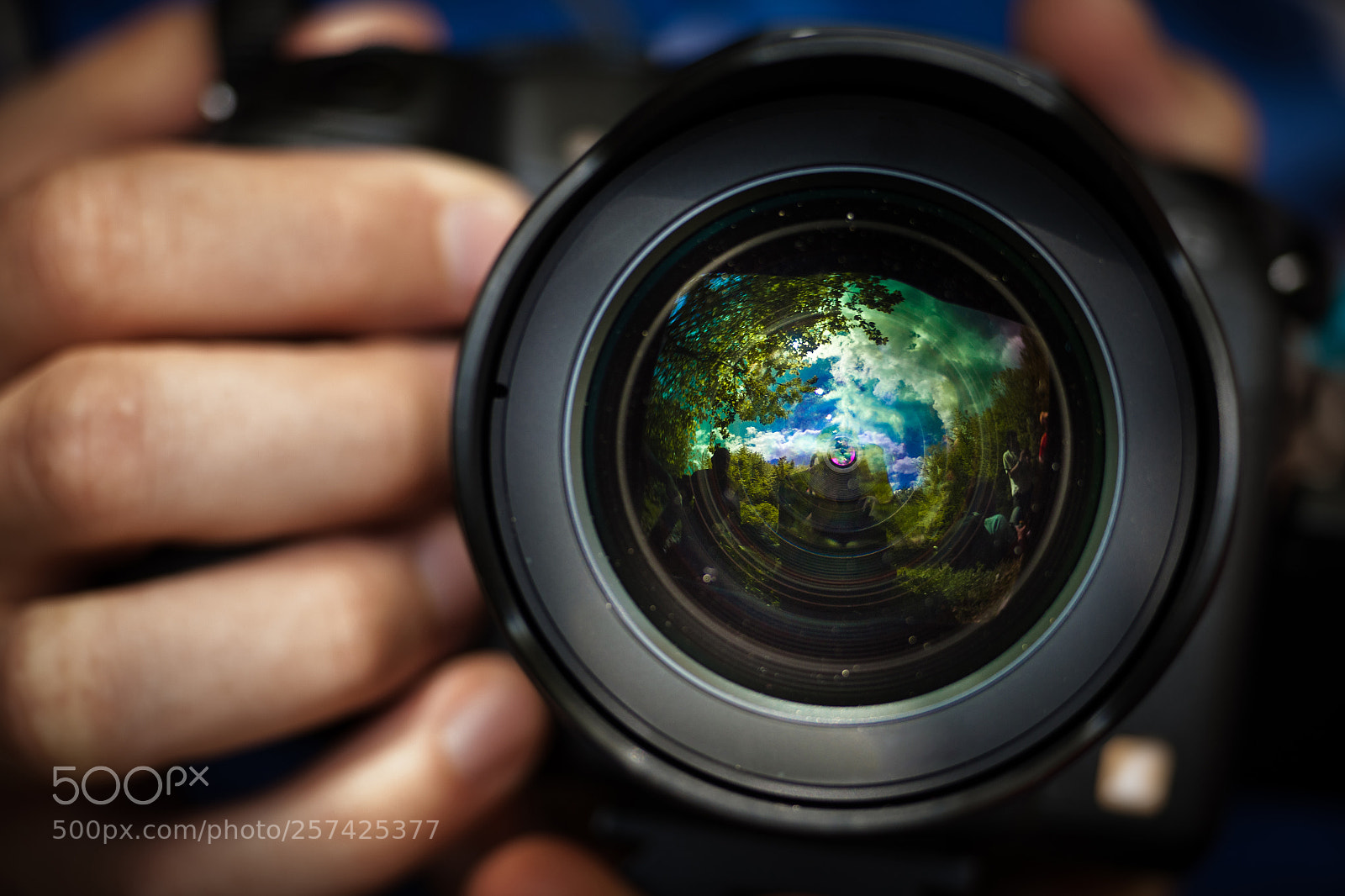 Canon EOS 5D Mark II sample photo. Camera lens reflection photography