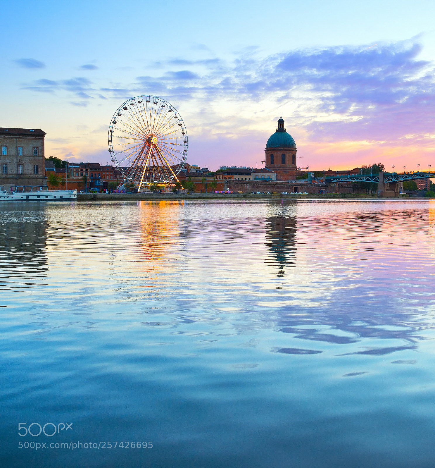 Nikon Df sample photo. Famous place of toulouse photography