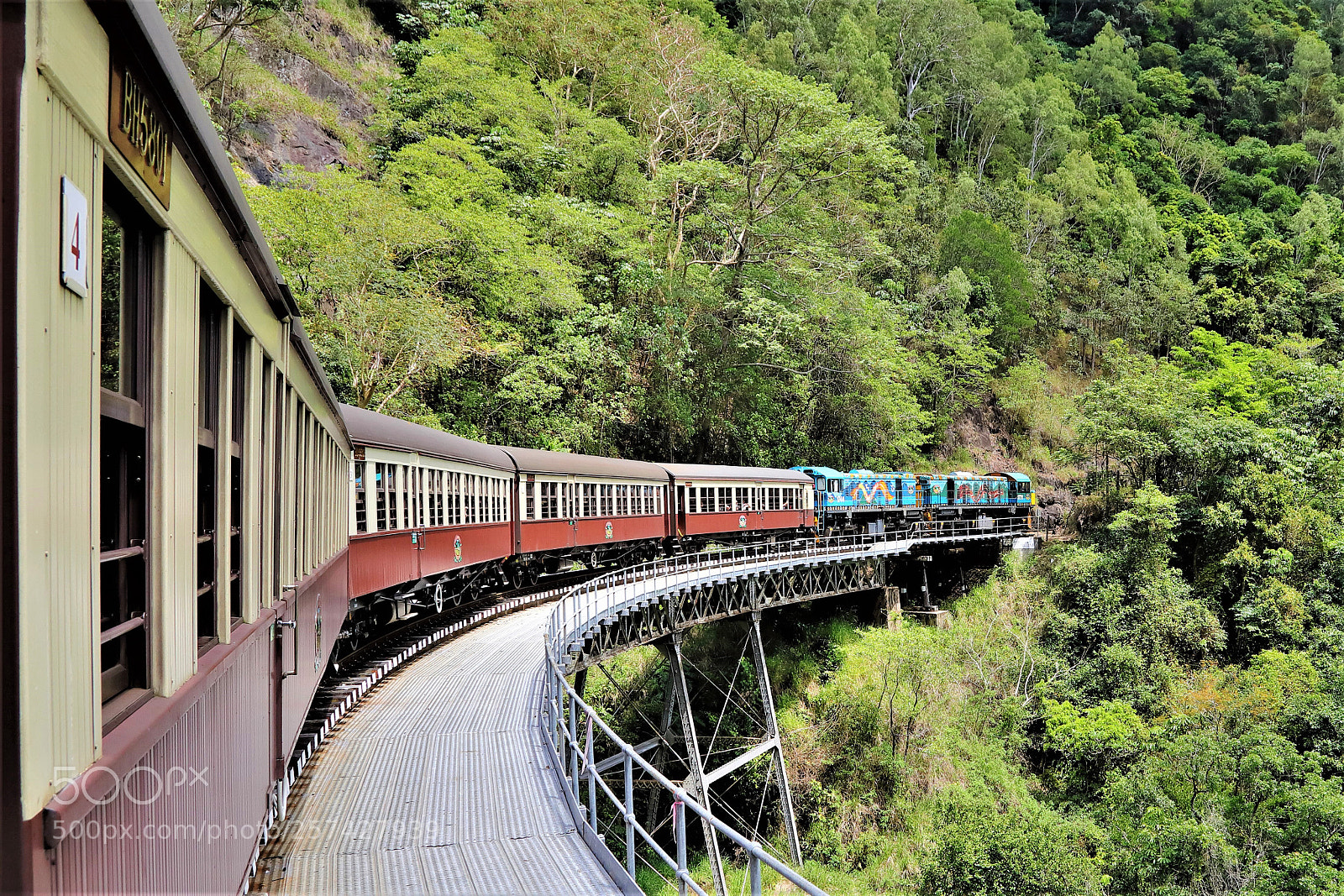 Canon EOS 5D Mark IV sample photo. Kuranda scenic railway photography