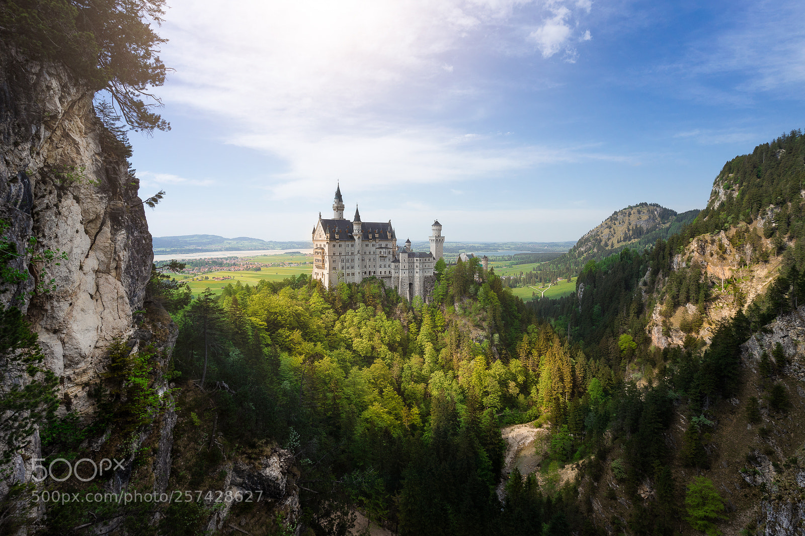 Sony a7 II sample photo. Castle neuschwanstein germany photography