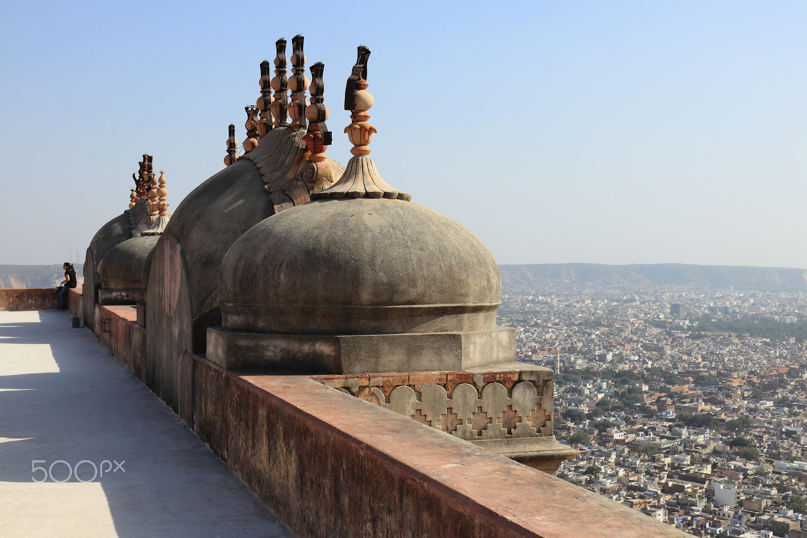 Canon EF-S 17-55mm F2.8 IS USM sample photo. From nahargarh fort, jaipur photography