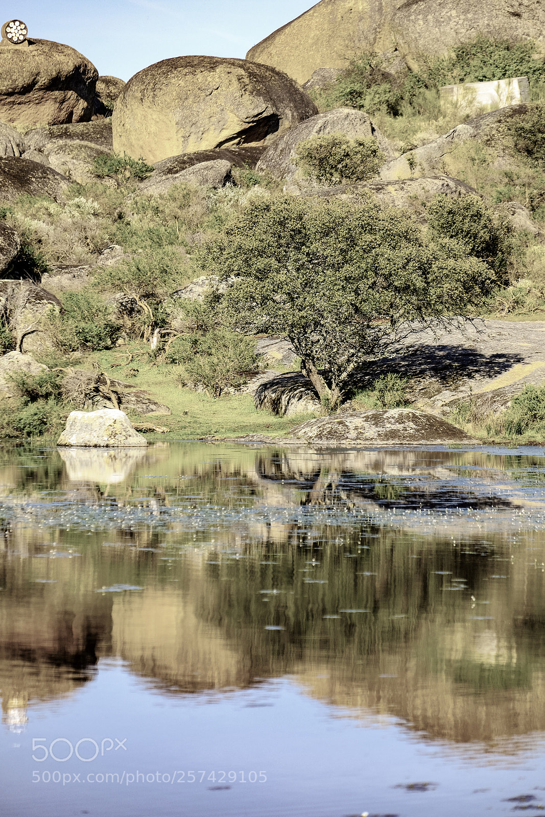 Fujifilm X-T10 sample photo. Landscape in los barruecos photography