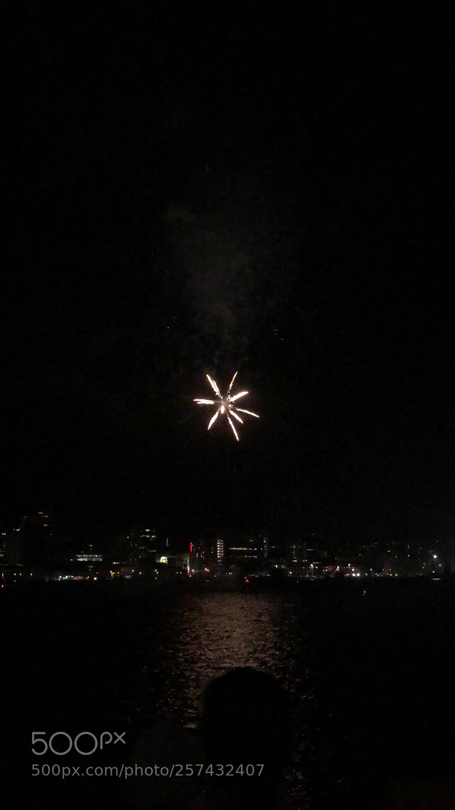 Apple iPhone X sample photo. Fireworks photography
