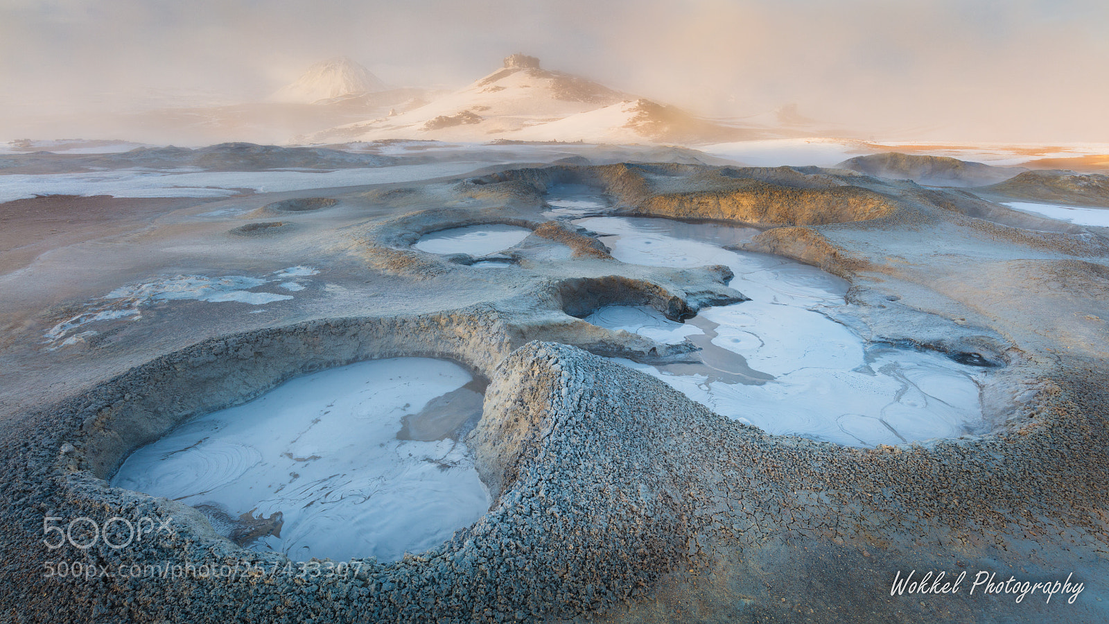 Canon EOS 5DS R sample photo. Mudpots on the mountain photography