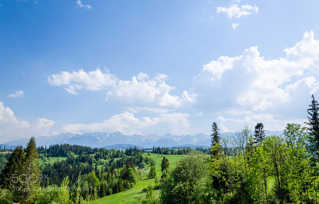 Nikon D5100 sample photo. Mountains photography