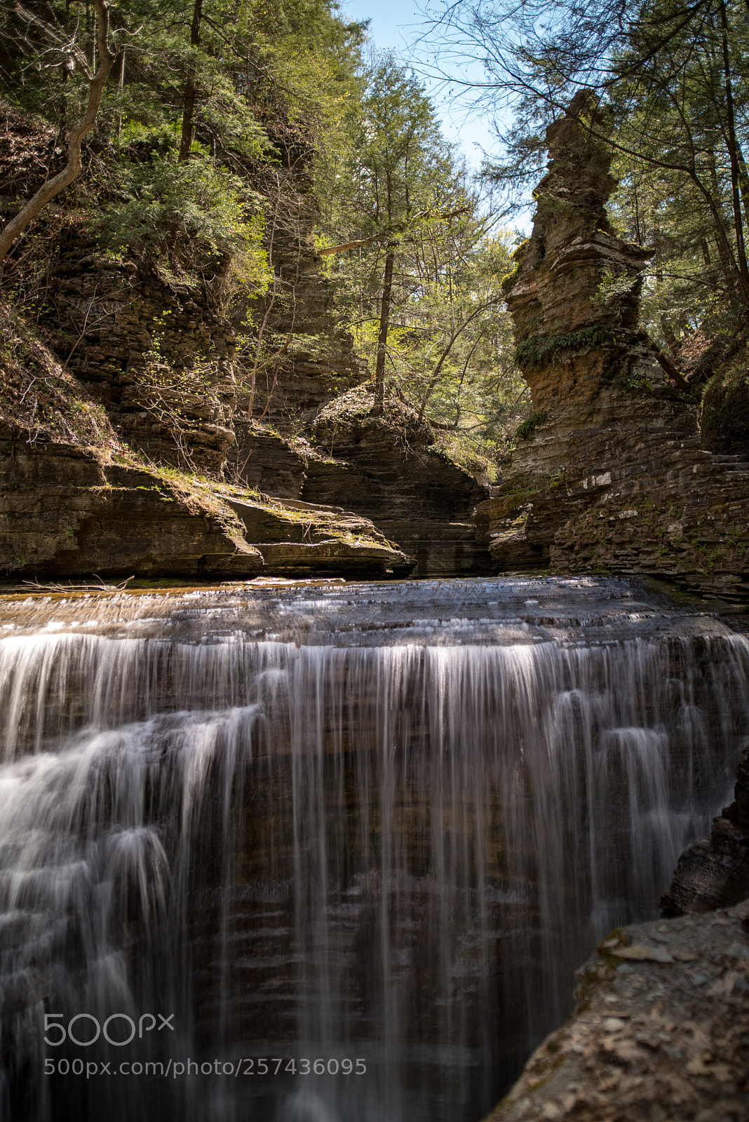 Nikon D750 sample photo. Waterfall along buttermilk falls photography