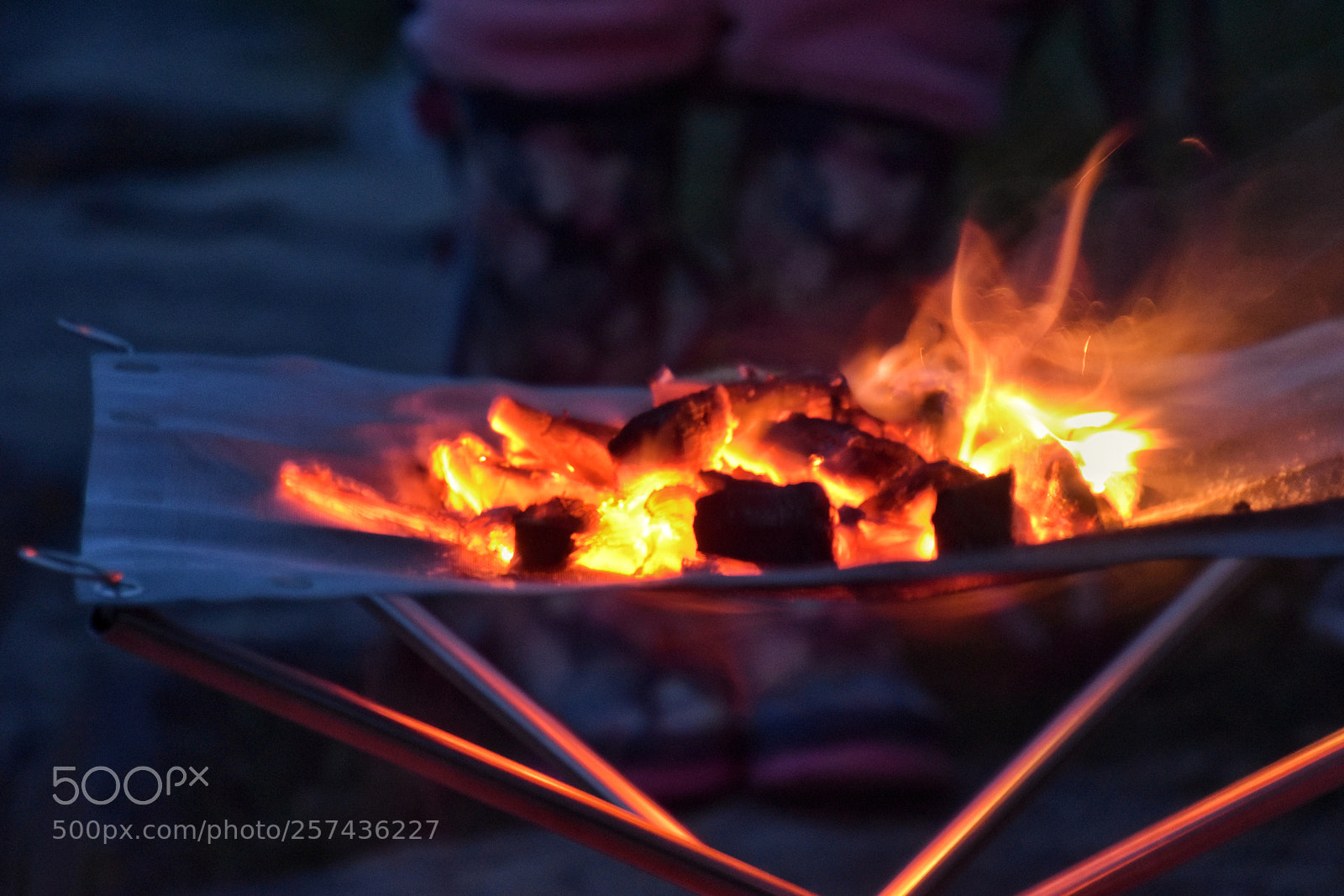 Nikon D5600 sample photo. Magic of fire photography