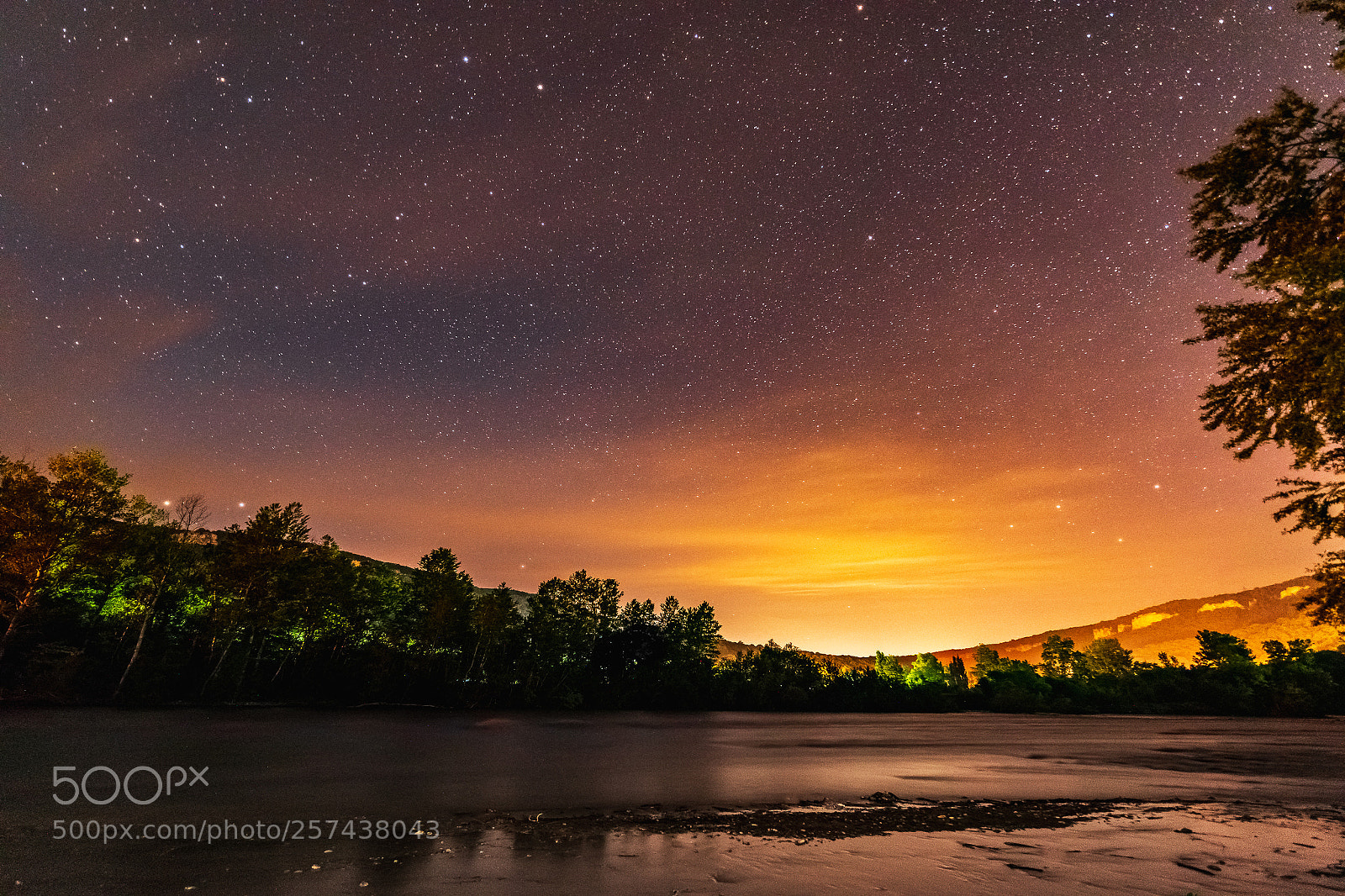 Nikon D810 sample photo. Night fire photography