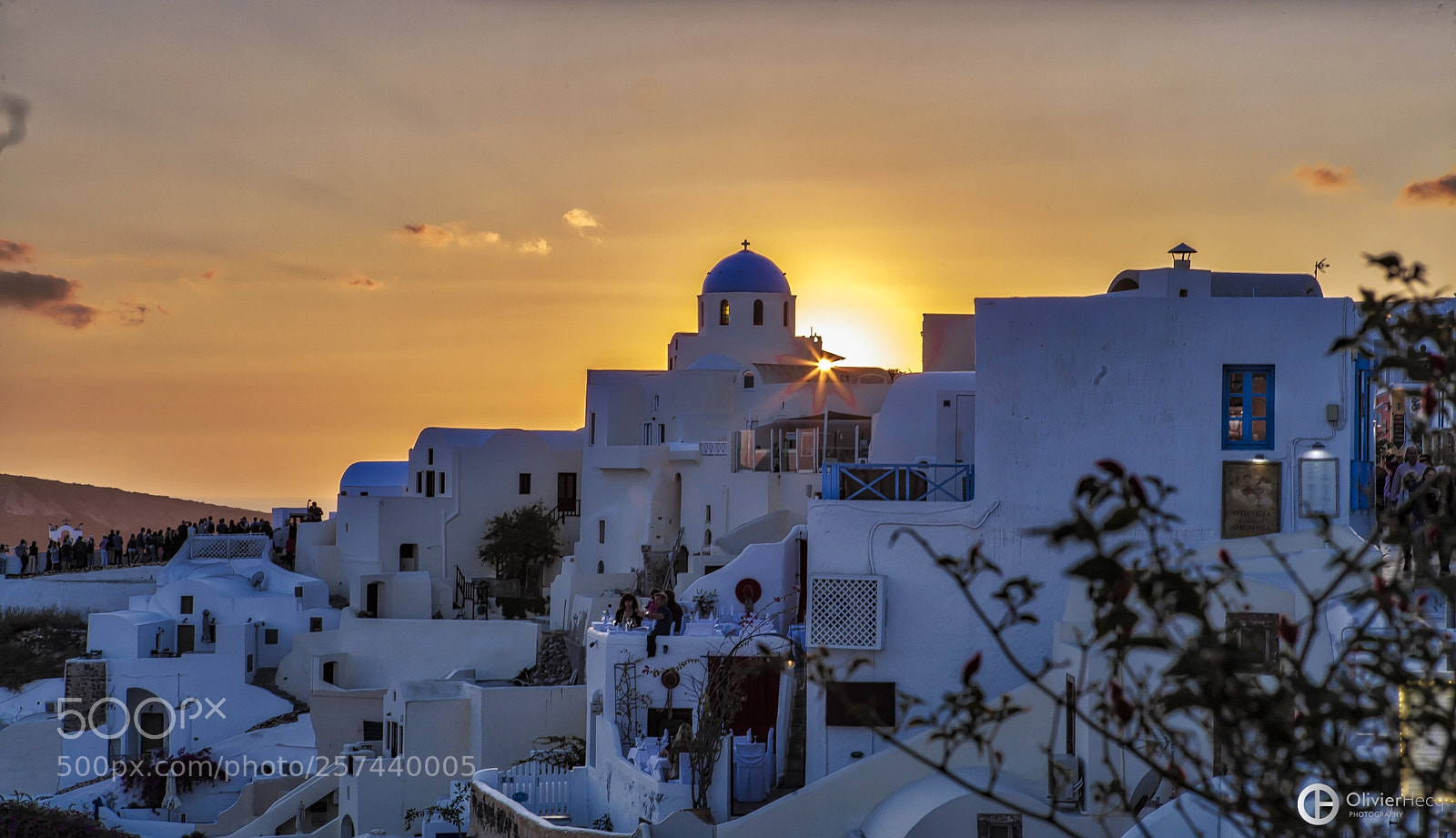 Canon EOS 5D Mark II sample photo. Oia sunset iii photography